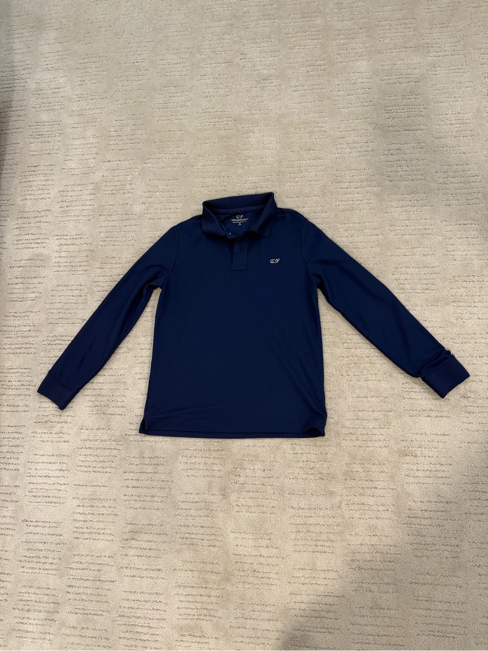 Boys' Long Sleeve Vineyard Vines Polo Shirt